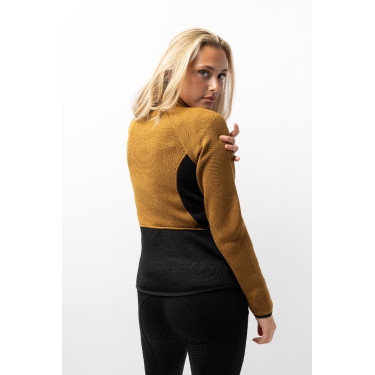 Fleecejas Neve Horze Goudbruin