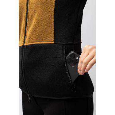 Fleecejas Neve Horze Goudbruin