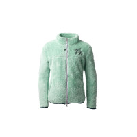 Kindervest fleece Elsa Horze Groene nevel