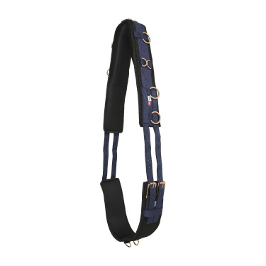 Nylon werk-singel Imperial Riding Deluxe Extra Marine / roze Blauw