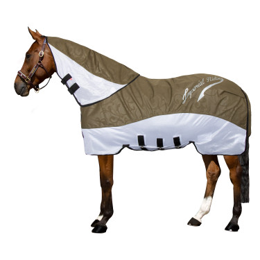 Vlieg- en regennekbeschermer Imperial Riding Super-dry Groene olijf Vlieg- en regennekbeschermer Imperial Riding Super-dry Groene olijf