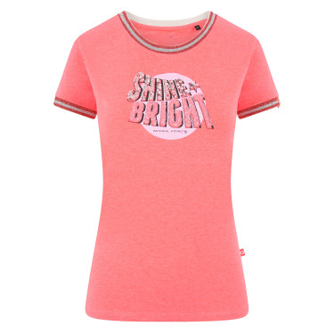 T-shirt Imperial Riding Shine Bright Diva roze