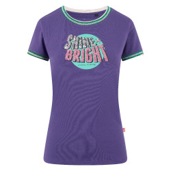 T-shirt Imperial Riding Shine Bright Koninklijk Paars Violet