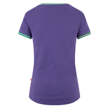 T-shirt Imperial Riding Shine Bright Koninklijk Paars Violet
