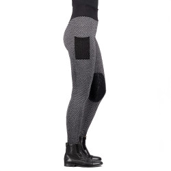 Imperial Riding Diamond Bubble Kneegrip rijlegging Zwart Imperial Riding Diamond Bubble Kneegrip rijlegging Zwart
