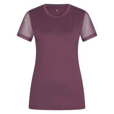 T-shirt Euro-Star Vittoria Donker bes Rood T-shirt Euro-Star Vittoria Donker bes Rood