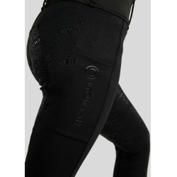 Geborstelde legging Montar MoErima full grip dames Zwart
