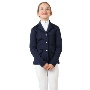 Wedstrijdjasje Montar Junior ton sur ton kristal Marine Marineblauw Wedstrijdjasje Montar Junior ton sur ton kristal Marine Marineblauw