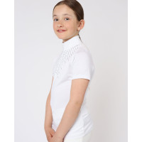 Wedstrijdpolo Montar Bling Junior Wit Wedstrijdpolo Montar Bling Junior Wit