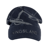 Gebreide damesmuts Kingsland KLVea Marine Marineblauw
