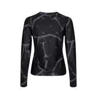 Dames wedstrijdshirt Kingsland KLVea lange mouwen Marine Marineblauw