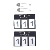 Deur nummer Kingsland 3 zakken verkocht per 2 Marine Marineblauw