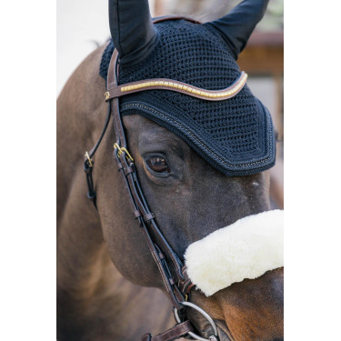 Bonnet Wellington Metalen Ketting Kentucky Zwart