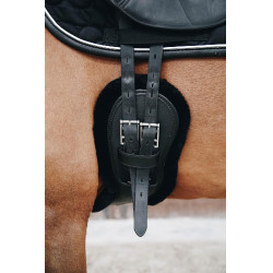 Afneembare schapenvacht voor korte anatomische singel Kentucky Zwart