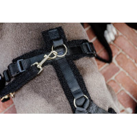 Hondenriem Teddy Fleece 200 cm Kentucky Zwart