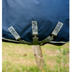 Horseware Amigo 1200D Plus Turnout Bundle 50g 100g en 200g Marine / titaangrijs / zilver Marineblauw Horseware Amigo 1200D Plus Turnout Bundle 50g 100g en 200g Marine / titaangrijs / zilver Marineblauw