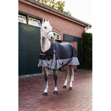 Regenhoes Horze Avalanche Pro met fleecevoering Regenhoes Horze Avalanche Pro met fleecevoering