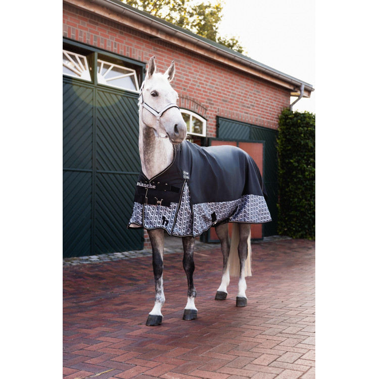 Regenhoes Horze Avalanche Pro met fleecevoering Regenhoes Horze Avalanche Pro met fleecevoering