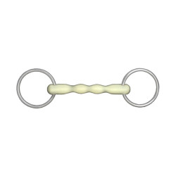 Rechthoekig bit 2 ringen, appel Rechthoekig bit 2 ringen, appel