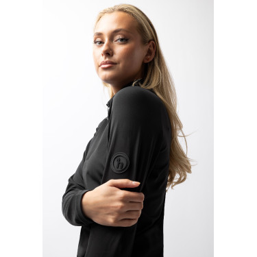 Dames technische T-shirt Horze Karla Noir ancien modèle Dames technische T-shirt Horze Karla Noir ancien modèle