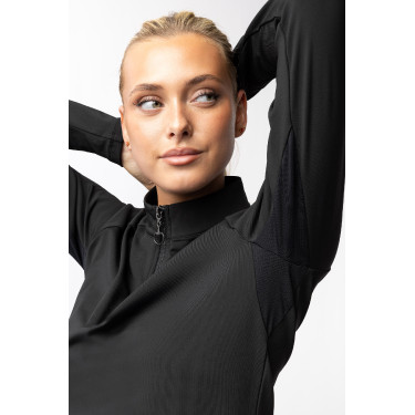 Dames technische T-shirt Horze Karla Noir ancien modèle Dames technische T-shirt Horze Karla Noir ancien modèle
