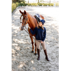 Trui B Vertigo in wolmix Faye Marine titaan Marineblauw Trui B Vertigo in wolmix Faye Marine titaan Marineblauw