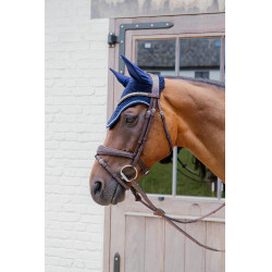 Vliegennetje Kentucky Wellington Diamond Rope Marine Marineblauw