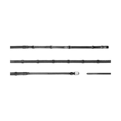 Teugels Howlett Dy'on 3 "D"Rubber 1/2'' met 7 stops Zwart