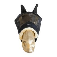 Vliegmaskers Kentucky Skin Friendly met oren Zwart Vliegmaskers Kentucky Skin Friendly met oren Zwart