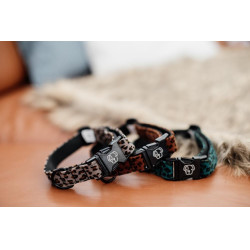 Halsband voor hond Luipaard Kentucky Bruin luipaard