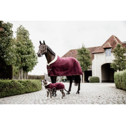 Hondenjas Heavy Fleece Kentucky Bordeaux