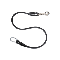 Siliconen halstertouw Kentucky Zwart