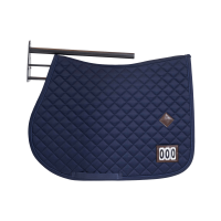 Metalen zadelhouder met steun voor zadeldek Grooming Deluxe by Kentucky Zwart