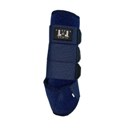 Neopreen beenbeschermers T de T Marineblauw Neopreen beenbeschermers T de T Marineblauw