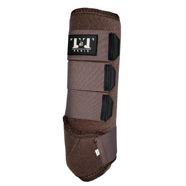 Neopreen beenbeschermers T de T Bruin