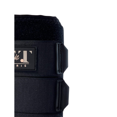 Neopreen beenbeschermers T de T Zwart