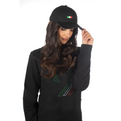 Baseballpet HKM Livigno Zwart Baseballpet HKM Livigno Zwart