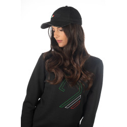 Baseballpet HKM Livigno Zwart Baseballpet HKM Livigno Zwart