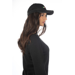 Baseballpet HKM Livigno Zwart Baseballpet HKM Livigno Zwart