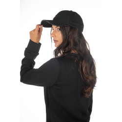 Baseballpet HKM Livigno Zwart Baseballpet HKM Livigno Zwart