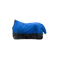 Highneck deken HKM Glasgow 1200D gladde voering Bleu / noir