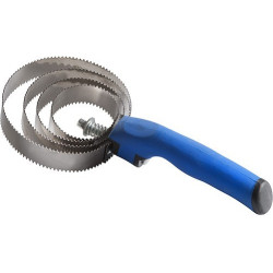 Ronde metalen roskam met Soft-handvat