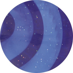 Ovale glitters rubberen rosborstel kind Ovale glitters rubberen rosborstel kind