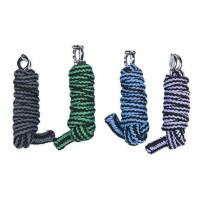 Gevlochten lijn met paniekhaak HKM Willekeurig Blauw Gevlochten lijn met paniekhaak HKM Willekeurig Blauw