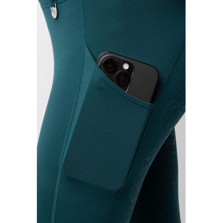 Thermolegging Horze Dea kind met volledige grip Thermolegging Horze Dea kind met volledige grip