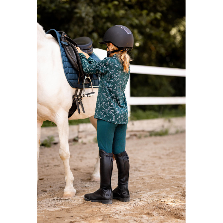 Thermolegging Horze Dea kind met volledige grip Thermolegging Horze Dea kind met volledige grip