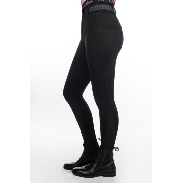 Damesbroek Hailey full grip 1/1 in siliconen HKM Zwart Damesbroek Hailey full grip 1/1 in siliconen HKM Zwart