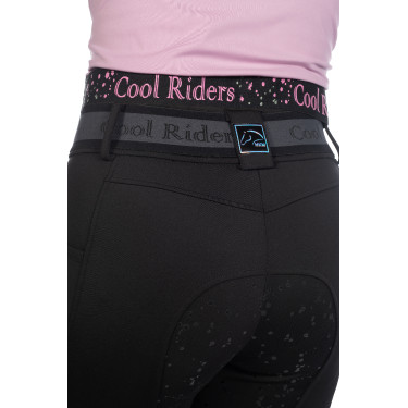 Damesbroek Hailey full grip 1/1 in siliconen HKM Zwart Damesbroek Hailey full grip 1/1 in siliconen HKM Zwart