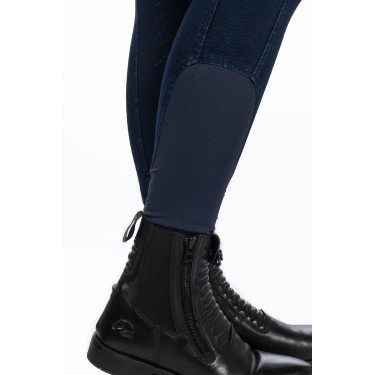 Damesbroek Aruba Denim full grip siliconen HKM Damesbroek Aruba Denim full grip siliconen HKM