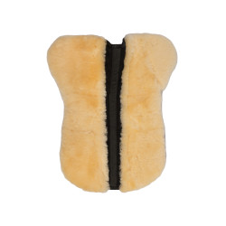 Echt lamswollen schokdemper Comfort HKM Natuurlijk Bruin